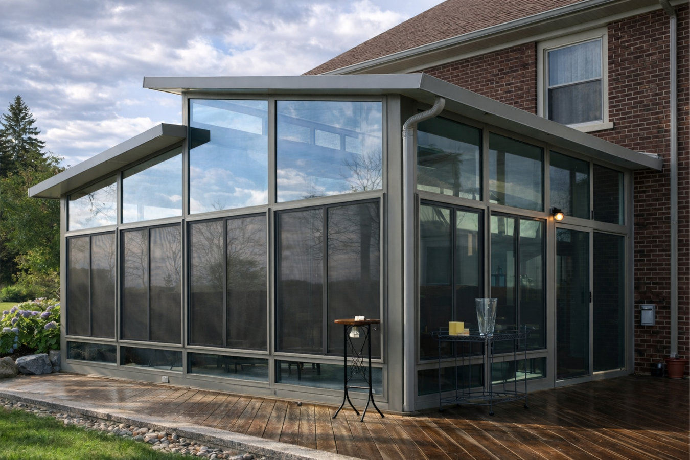 Solarium installation